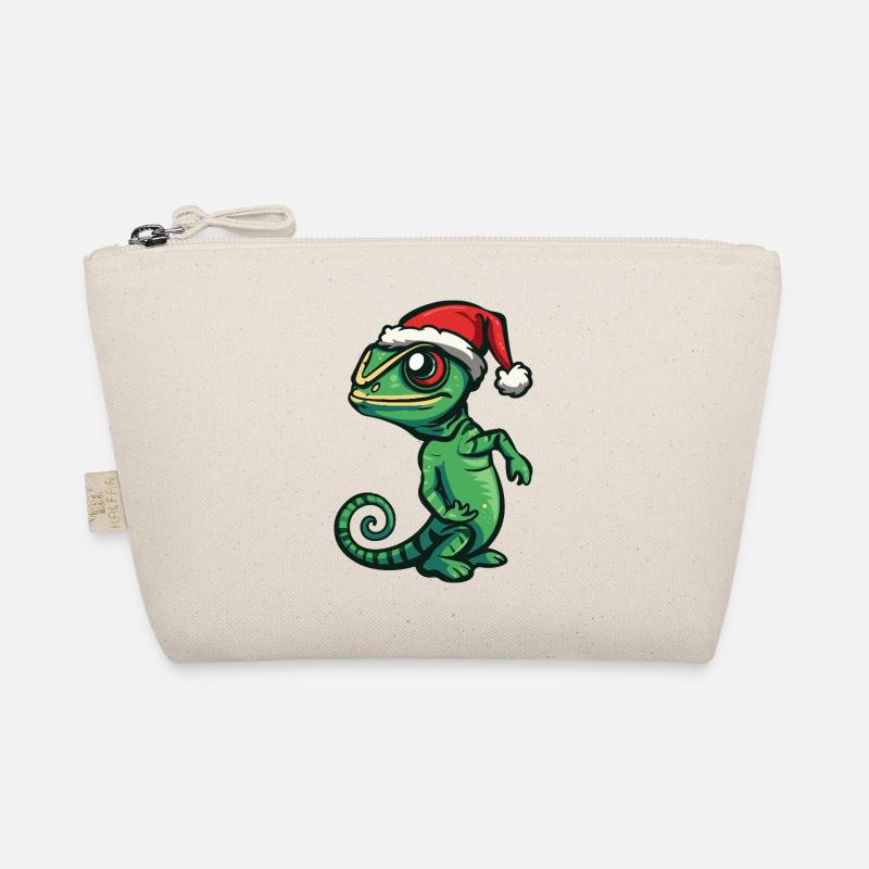 Chameleon Weihnachten Bio-Täschchen