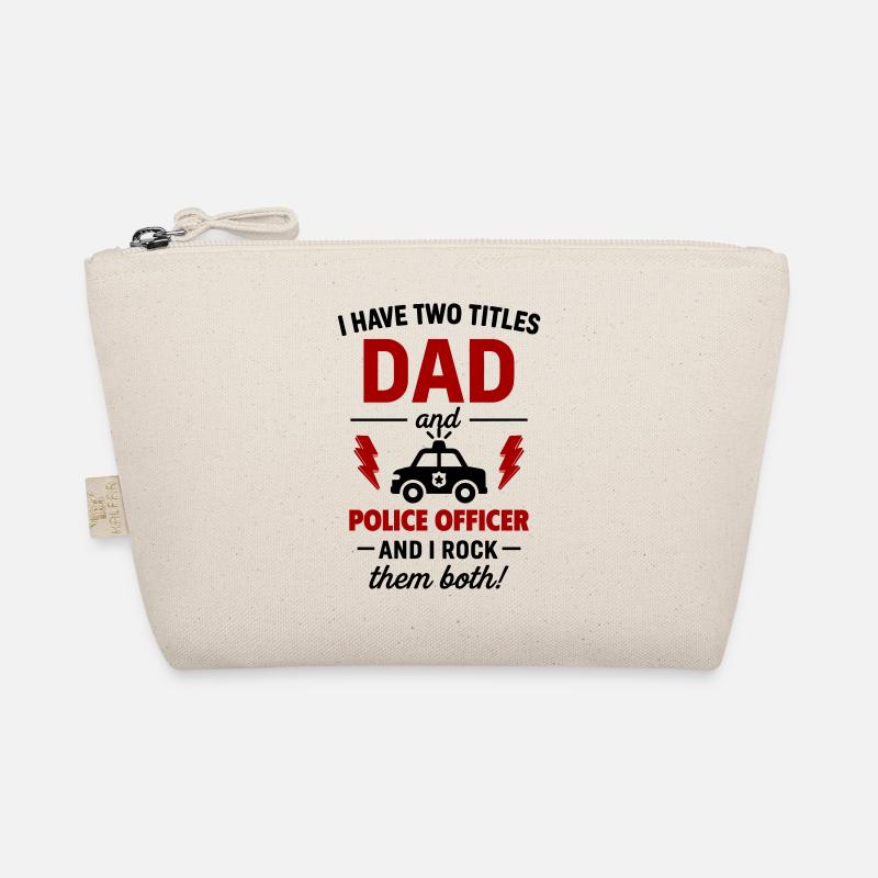 Papa and Policeman – I Rock Both Titles Organic Pouch