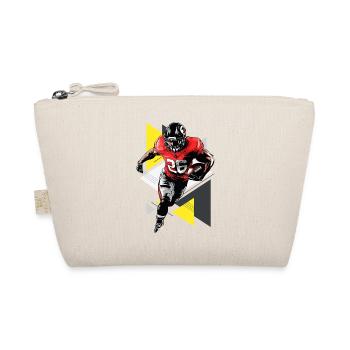 Joueur de football américain USA Amérique Sports Rétro - Trousse biologique - nature - Devant