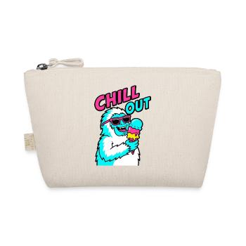 Chill Out Yeti - Organic Pouch - nature - Front