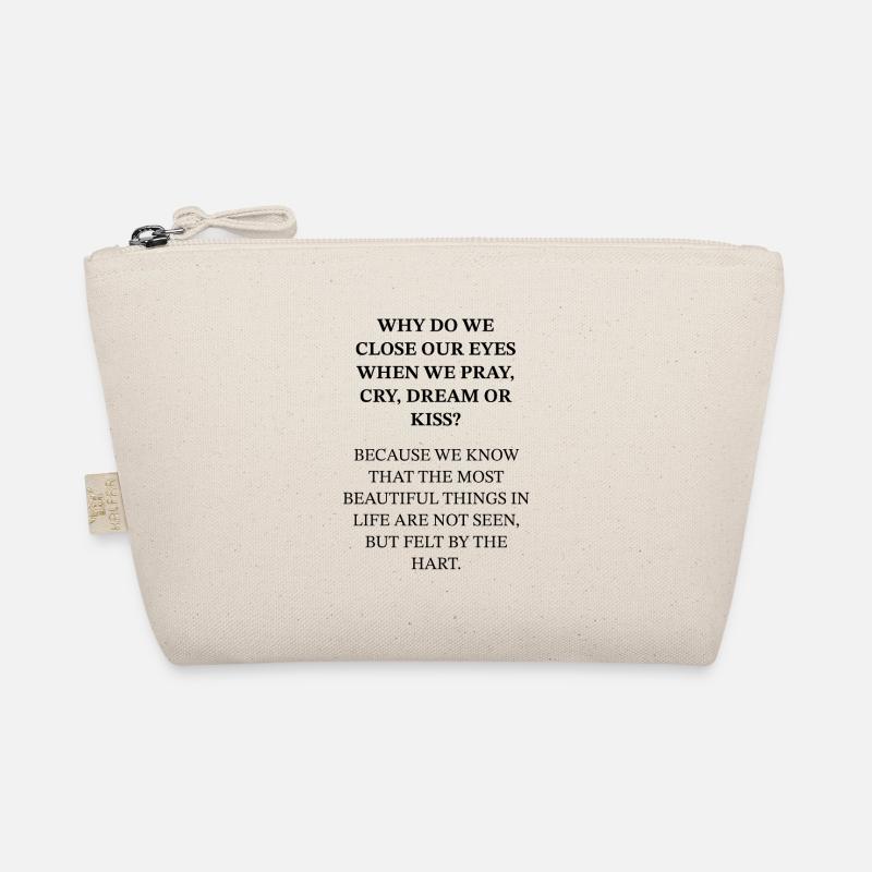 Why do we close our eyes? Organic Pouch