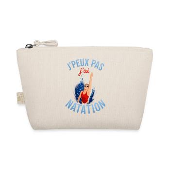 I can't I swim - Organic Pouch - nature - Front