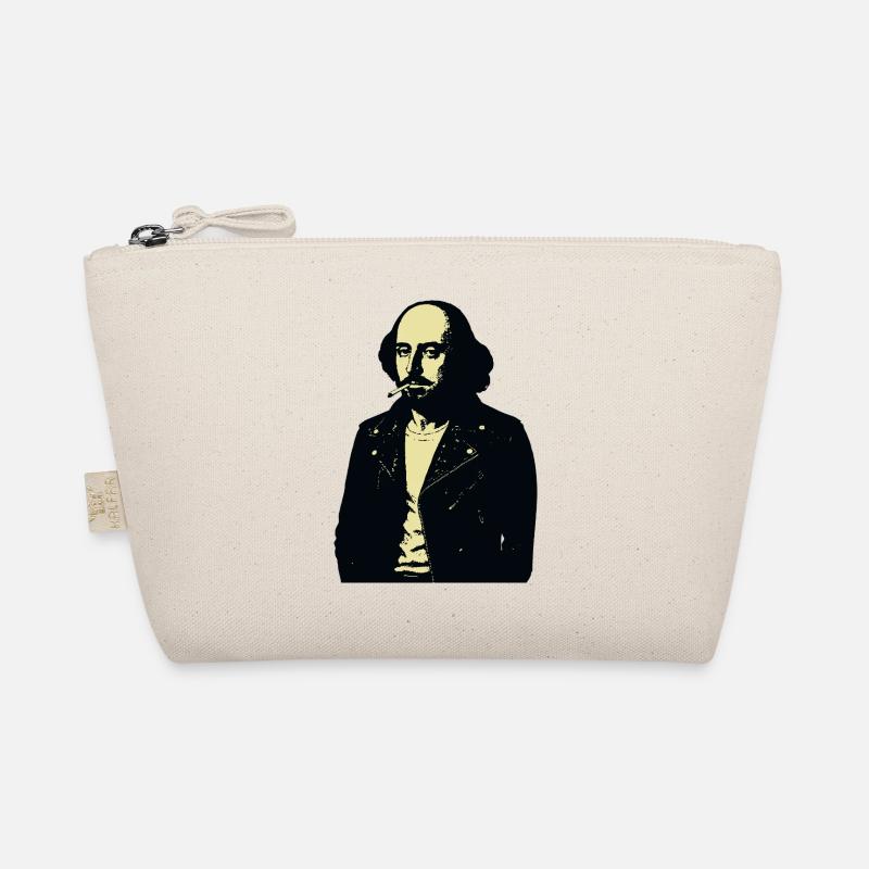 William Shakespeare Mitternachtsrebellenporträt Bio-Täschchen