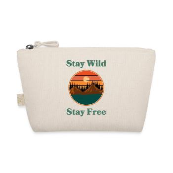 Stay Wild Stay Free - Sunset Nature Graphic - Trousse biologique - nature - Devant