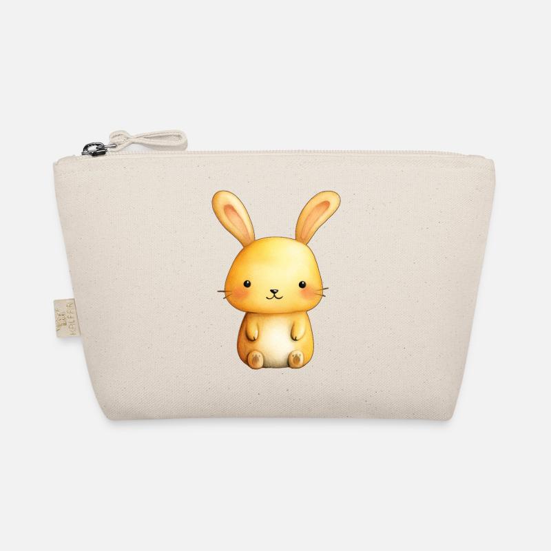 Petit Lapin Doux – Illustration Bébé Mignonne Trousse biologique