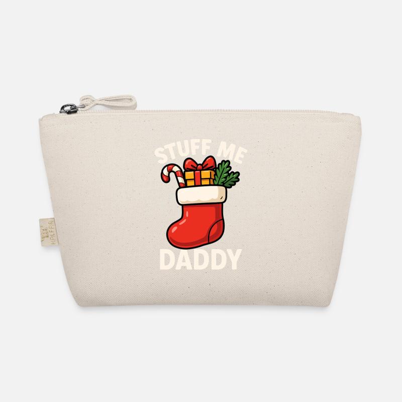 Stuff me, Dad! Christmas stocking, naughty Organic Pouch