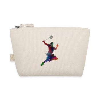 Art sportif #badminton badminton - Trousse biologique - nature - Devant