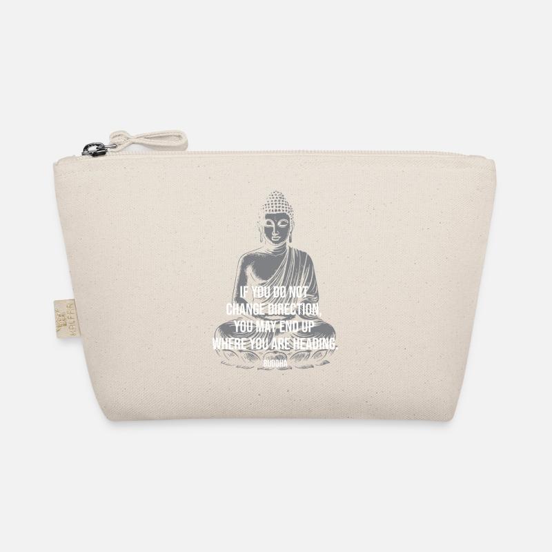 Buddha Change Direction Reminder Organic Pouch