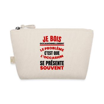 I occasionally drink humor aperitif - Organic Pouch - nature - Front
