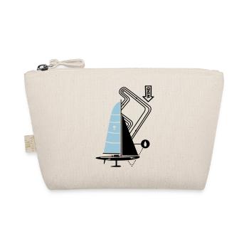 Modern Sailing Yacht Regatta Course Sailboat Yacht - Organic Pouch - nature - Front