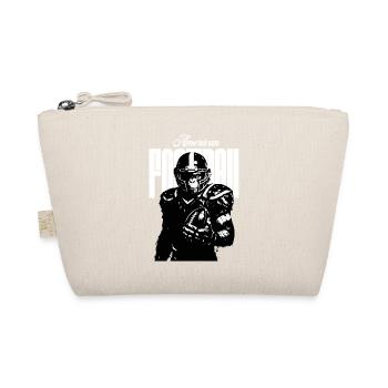 American Football Monkey - Organic Pouch - nature - Front