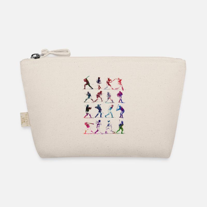 Baseball player #baseball #sport Organic Pouch