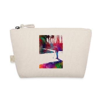 Golf player #golf - Organic Pouch - nature - Front