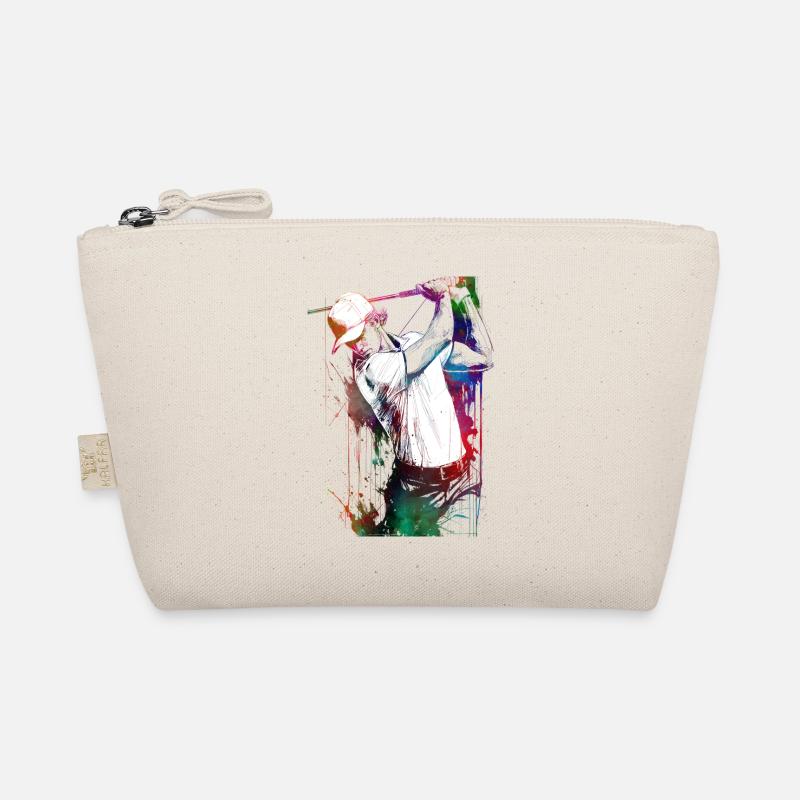 Golf player #golf Organic Pouch