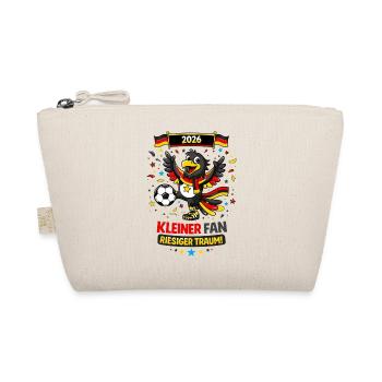 Little Germany Fan – Eagle Football 2026 - Organic Pouch - nature - Front