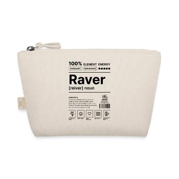 Raver-Lebensstil - Bio-Täschchen - Natur - Vorne