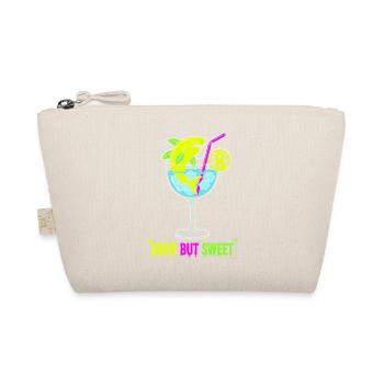 Sour But Sweet 8th Birthday Lemon Shark - Organic Pouch - nature - Front