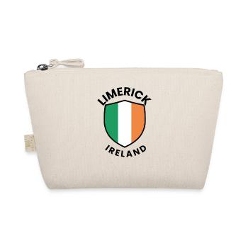 Limerick Ireland Shield Badge - Organic Pouch - nature - Front