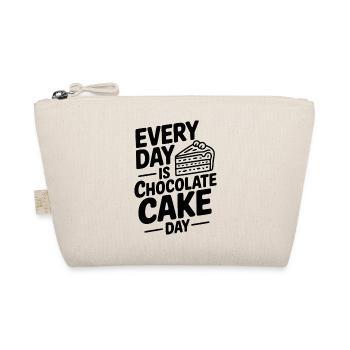 Every Day is Chocolate Cake Day - Organic Pouch - nature - Front