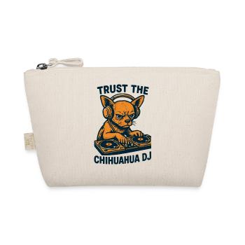 Cadeau des casques pour platines rétro du DJ Chihuahua - Trousse biologique - nature - Devant