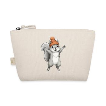 Écureuil avec un bonnet - Trousse biologique - nature - Devant