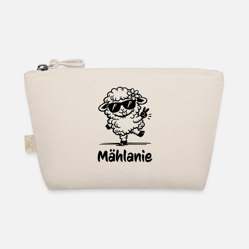 Mählanie Dancing Sheep Funny Pun Organic Pouch
