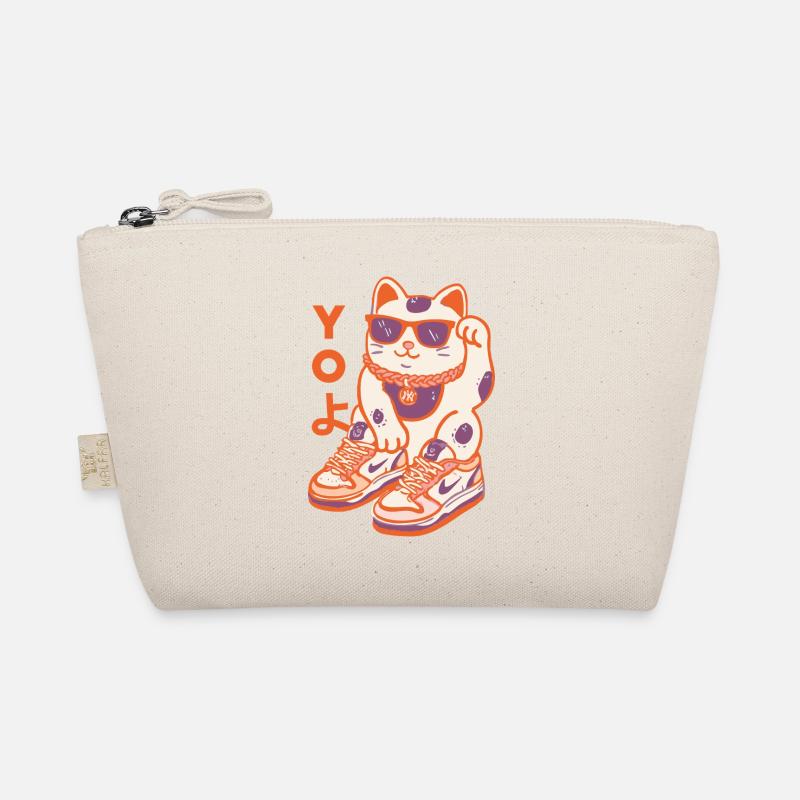 Lucky Cat Streetwear Pose de baskets Trousse biologique