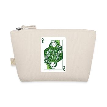 Queen Of Shamrock St Patrick's Irish - Bio-Täschchen - Natur - Vorne