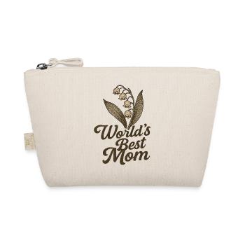 Meilleur design de lys de maman au monde - Trousse biologique - nature - Devant