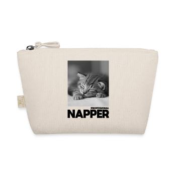 Dormeur professionnel – Chat endormi - Trousse biologique - nature - Devant