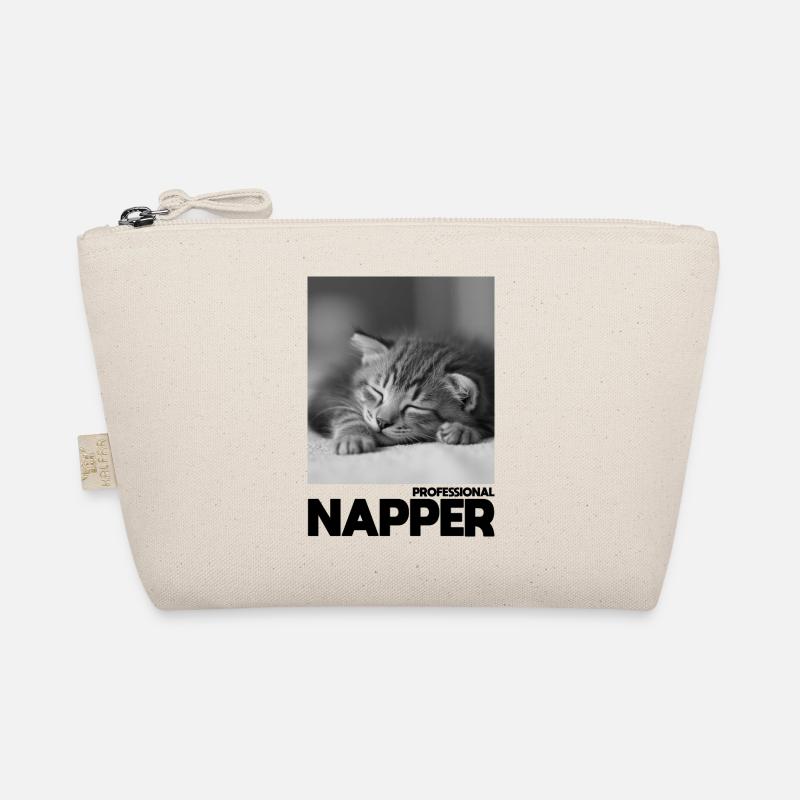 Professional Napper – Sleeping Cat Organic Pouch