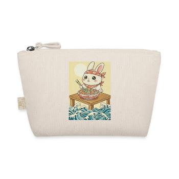 Kawaii Easter Bunny - Organic Pouch - nature - Front