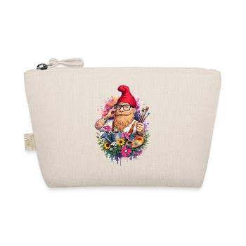 Nain de jardin artistique avec pinceau et palette - Trousse biologique - nature - Devant