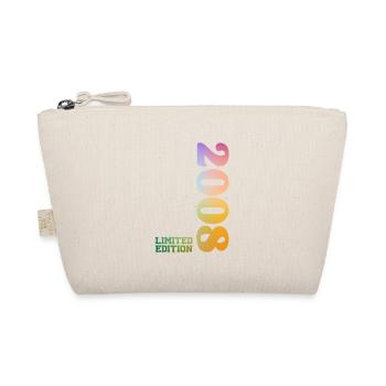 18. Geburtstag Achtzehn Geschenk Limited Edition - Bio-Täschchen - Natur - Vorne