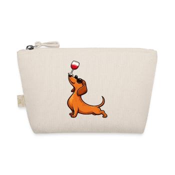 Teckel, amoureux du vin, maman de chien viennoise - Trousse biologique - nature - Devant