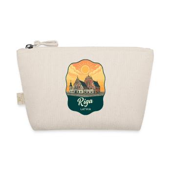 Insigne vintage de la Maison des Points Noirs de Riga - Trousse biologique - nature - Devant
