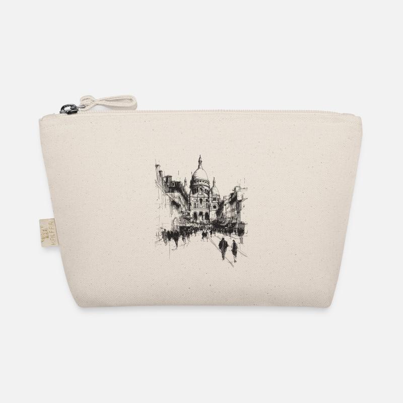 City silhouette with dome Organic Pouch