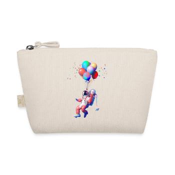 Astronaut Balloon Flight - Organic Pouch - nature - Front