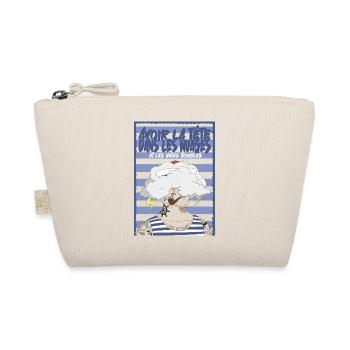 Nuage et tatouages marins - Trousse biologique - nature - Devant