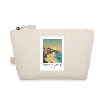 Côte d’Azur Riviera Sommerstrand - Bio-Täschchen - Natur - Vorne