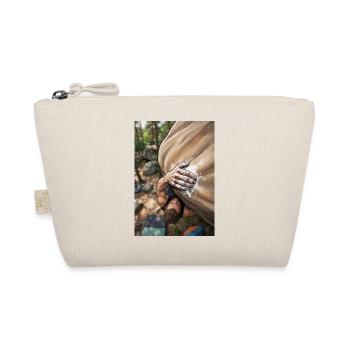 Chalked Hand - Organic Pouch - nature - Front