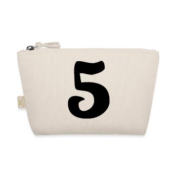 5. ANNIVERSARY. 5 YEARS. 5th ANNIVERSARY. CHILD - Organic Pouch - nature - Front