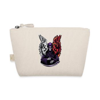 Faucheuse avec Ange et Démon - Trousse biologique - nature - Devant