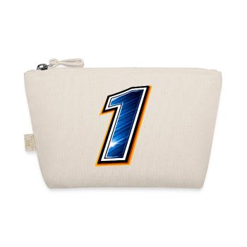 Numéro 1 Maillot de football Design sportif minimaliste - Trousse biologique - nature - Devant
