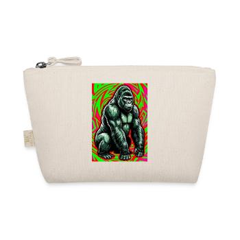 Gorilla - Bio-Täschchen - Natur - Vorne