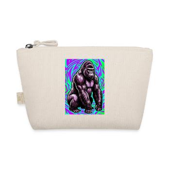 Gorilla - Bio-Täschchen - Natur - Vorne