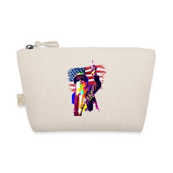 US Rock Sound Pop Art - Organic Pouch - nature - Front