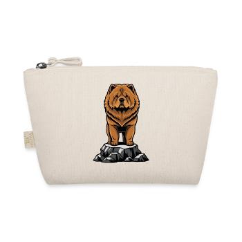 Dog Chow Chow Portrait Lion Mane - Organic Pouch - nature - Front
