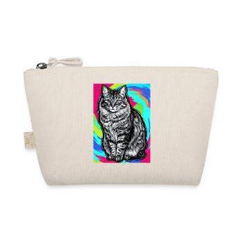 cat - Organic Pouch - nature - Front