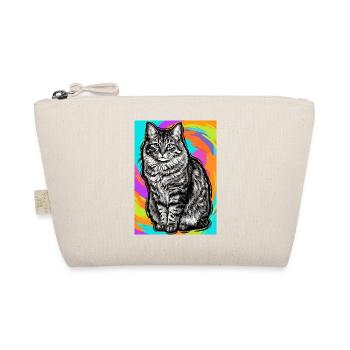 cat - Organic Pouch - nature - Front